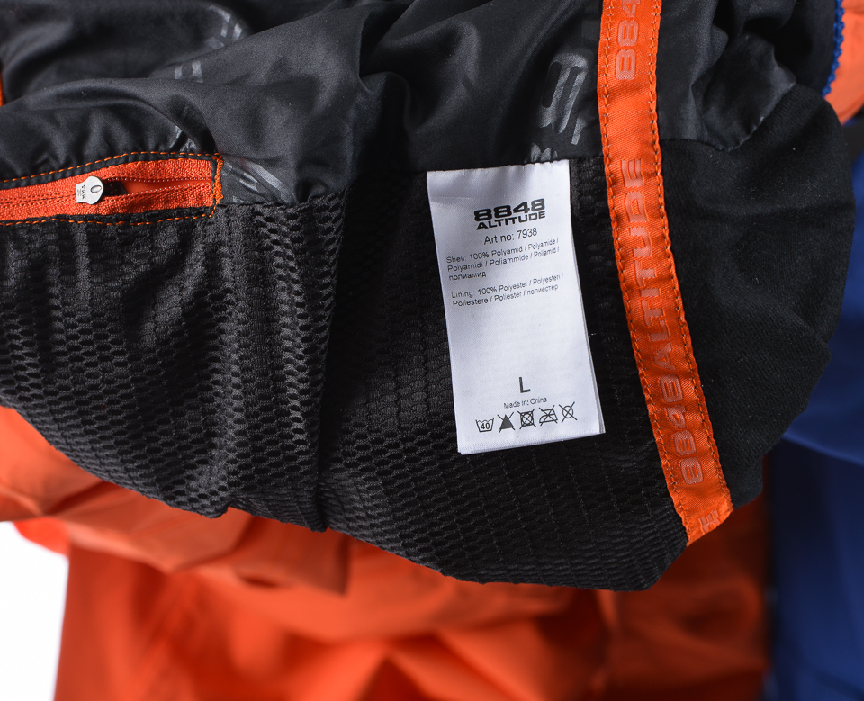 8848 ALTITUDE STRIKE SKI SUIT горнолыжный комбинезон оранжевый - 5