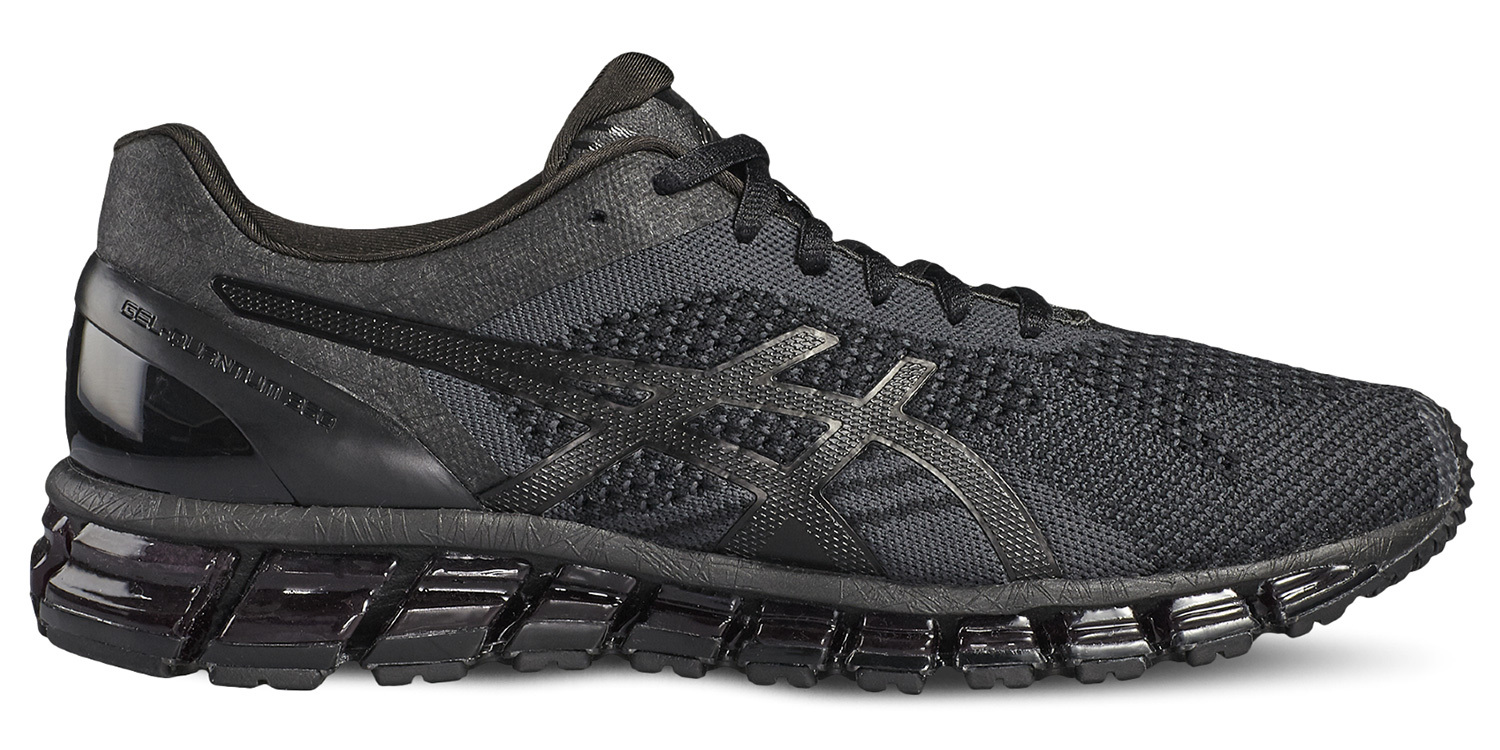 Беговые кроссовки мужские Asics Gel Quantum 360 Knit черные