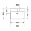 Duravit ME by Starck 2335650000 Раковина