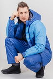 Утеплённый прогулочный костюм Nordski Premium Sport Blue/True Blue мужской