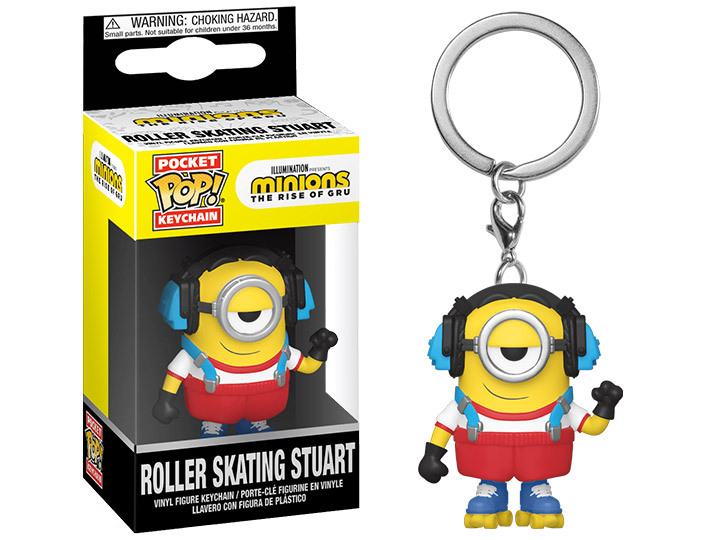 Гадкий Я 2 Миньон Стюарт брелок Pocket Pop Funko