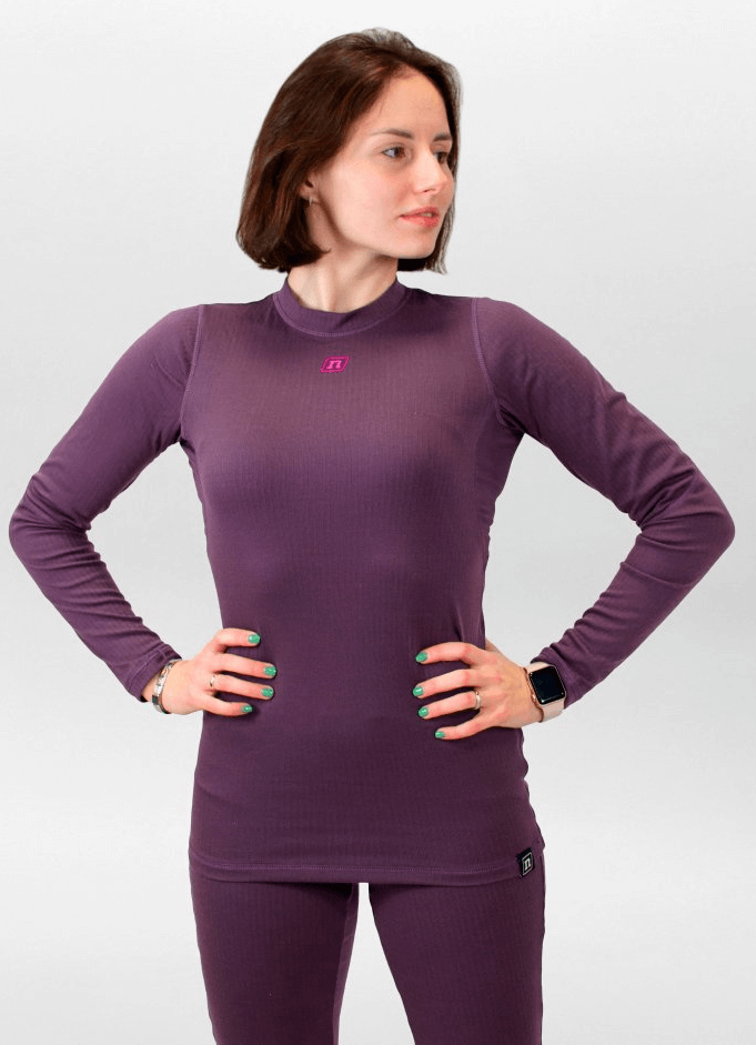Женская термофутболка Noname Arctos 24 purple