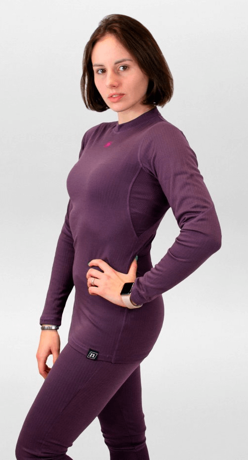 Женская термофутболка Noname Arctos 24 purple - 2