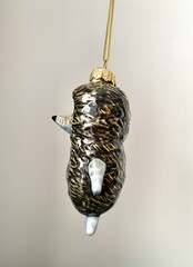 Ёлочная игрушка Ёжик в тумане