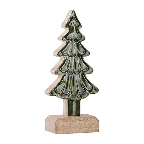 Фото: Декор новогодний enchanted tree из коллекции new year essential, 20 см - основной вид