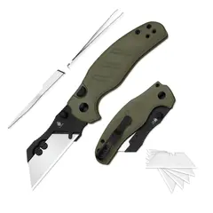 Фото Складной нож Kizer C01C Uti 1, сталь 5Cr15MoV, рукоять G10, оливковый