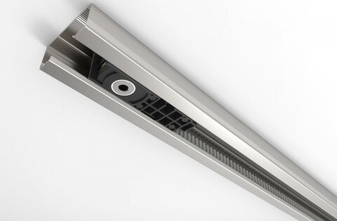 Комплект с приводом SPIDER800W для секционных ворот. SPIDER16BDWKCE