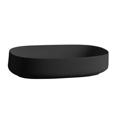 ArtCeram COL005 17 34 ArtCeram COGNAC Раковина настольная 68x35 см, цвет матовый черный, Saniglaze фото