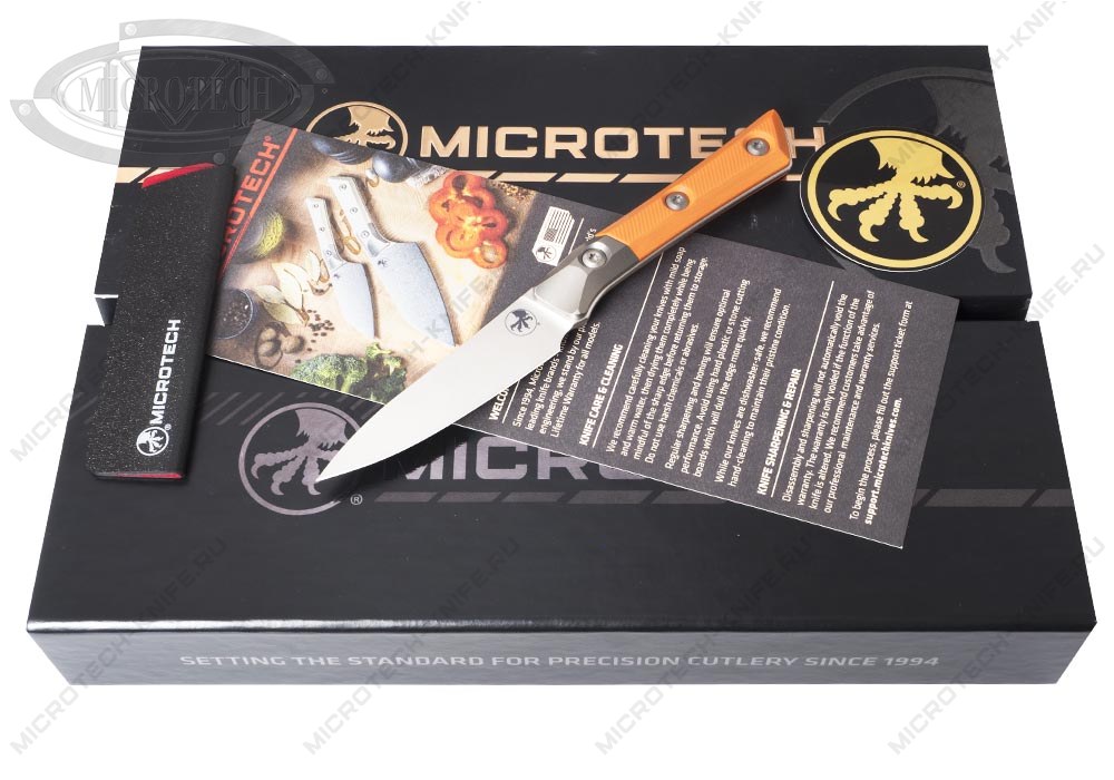 Нож Microtech Kitchen Paring Bolster G-10 3500B-10EM