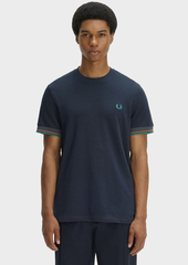 Футболка FRED PERRY Twin Tipped Cuff T-Shirt