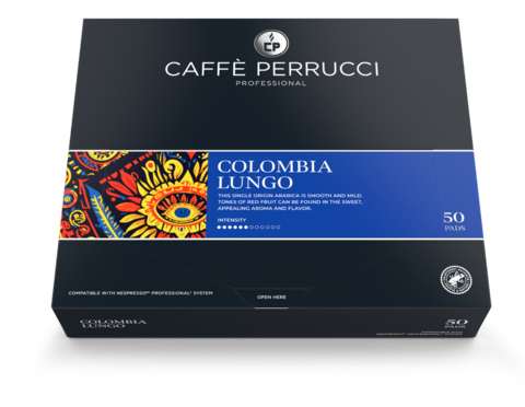 Кофе в капсулах CAFFE PERRUCCI® Lungo Colombia 300 г (уп*50)