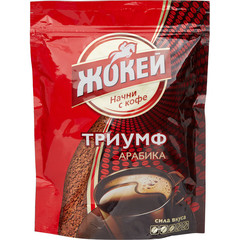 Кофе растворимый Жокей 150 г (пакет)