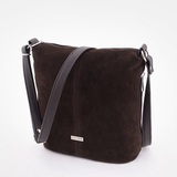 Сумка Саломея 350 эко-замша кофе