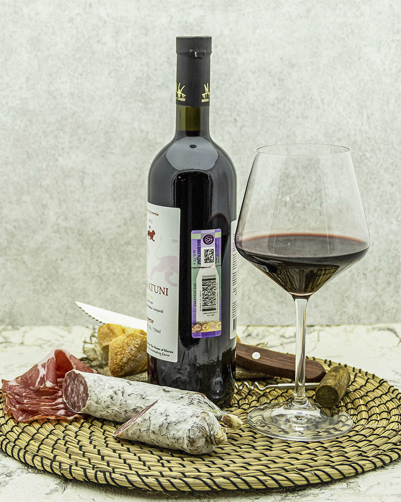 Вино Maran Winery Багратуни Красное Сухое Выдержанное 2012 г.у. 15,0% 0,75 л, Армения