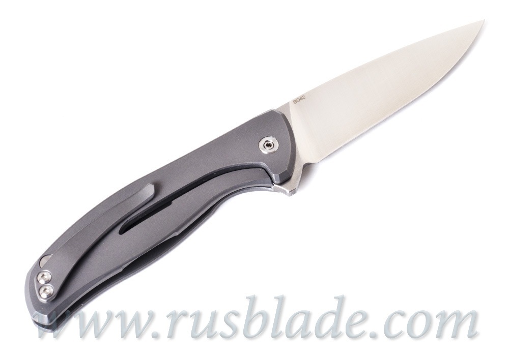 Shirogorov F95 Nudist Mirror BG42 flipper - фотография 