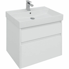 Aquanet Nova Lite 245244 Тумба с раковиной, цвет: белый глянец фото