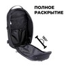 Картинка рюкзак однолямочный Ozuko 9735 Black - 4