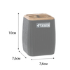 Fixsen Black Wood FX-401-3 Стакан, цвет: чёрный
