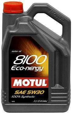 Моторное масло Motul 8100 ECO-Nergy 5W30 синтетическое 4л