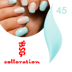 BSG Colloration, №45 Ярко небесно голубой цвет BSG Colloration, №45 Ярко небесно голубой цвет