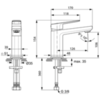 Ideal Standard Tonic II A6327AA Смеситель для раковины однорычажный