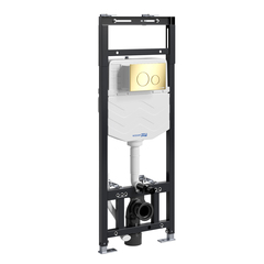 WasserKRAFT Alme 15TLT.010.ME.PG02 Инсталляция для унитаза с клавишей фото