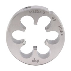 Плашка М33х3,0 DINEN22568 HSSE 6g 65х25мм NKP 290331N