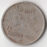 K8602, 1966, Норвегия, 50 эре оре K8602, 1966, Норвегия, 50 эре оре