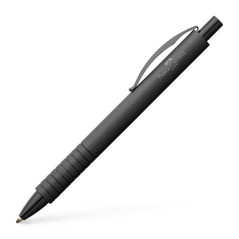 Ручка шариковая Faber-Castell Essentio Aluminium Black  (148427)