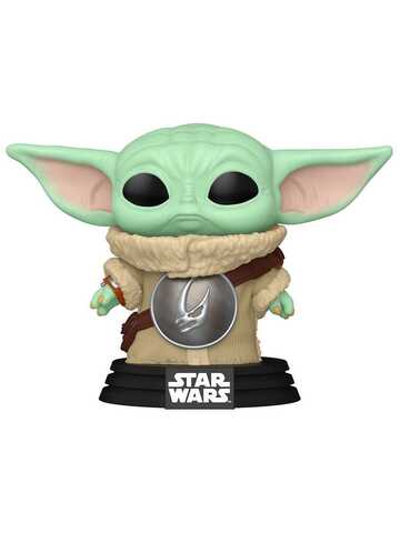 Funko POP! Bobble Star Wars Grogu with Mudhorn Chest Armor (819)