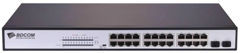 Коммутатор PoE BDCom S1526-24P