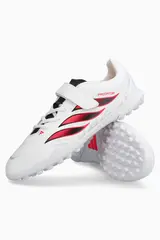 Сороконожки adidas Predator Club Hook-and-Loop TF Junior - белый