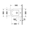 Duravit Darling New 2249150000 Биде подвесное