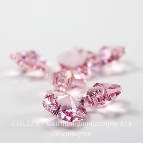 6744 Подвеска Сваровски Цветочек Light Rose (12 мм) ()