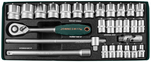 Jonnesway S04H4728S Набор головок торцевых 1/2
