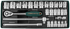 Jonnesway S04H4728S Набор головок торцевых 1/2
