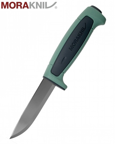 Нож перочинный Morakniv Basic 546 Limited Edition 2021, длина ножа: 206 mm, серый/зеленый (13957)