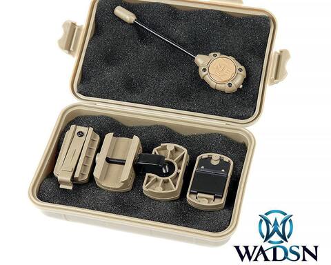 Тактический нашлемный фонарь индивидуального освещения  WADSN Point-MPLS