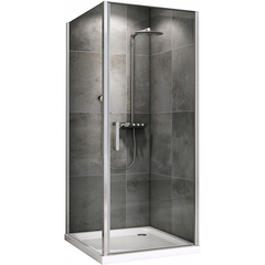 Abber Sonnenstrand AG04090-S80 Душевой уголок, 90x80x195, цвет: хром фото
