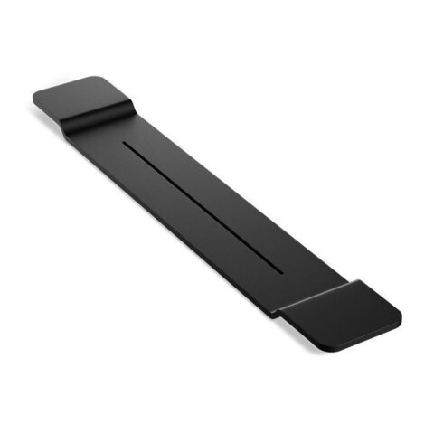 Decor Walther Black Stone 0973160 Душевая полка, цвет: чёрный