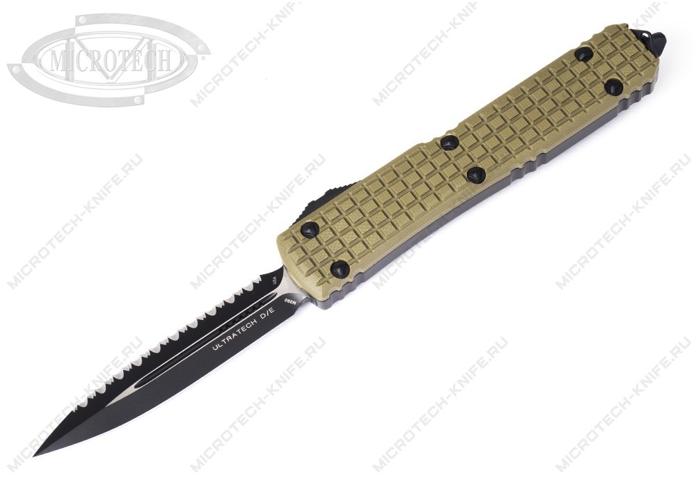 Нож Microtech Ultratech OD Green Frag 122-3FRGTODS Serrated