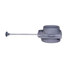 Чугунный шиберный блок D130