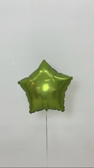Шар Г 18''/46 см, Звезда, Сатин, Зеленый чай, 1 шт.