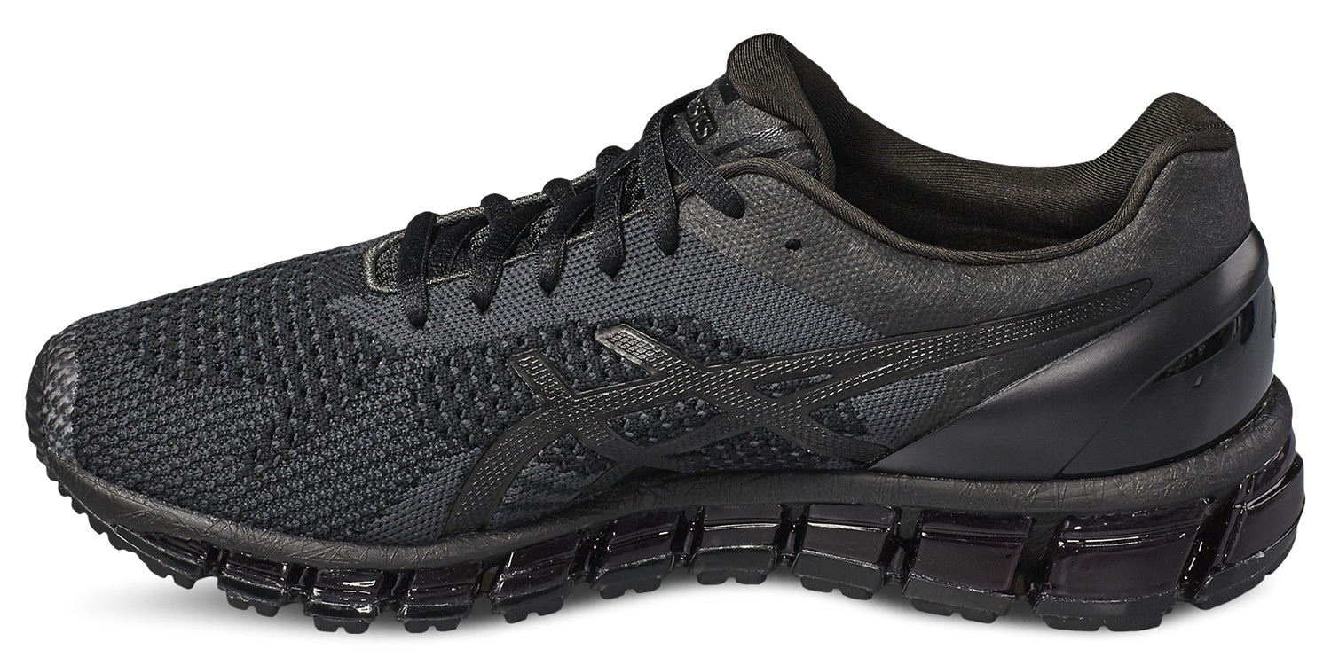 Беговые кроссовки мужские Asics Gel Quantum 360 Knit черные - 5