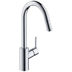 Hansgrohe Talis S 14872000 Смеситель для кухни с выдвижным изливом и лейкой фото