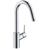 Hansgrohe Talis S 14872000 Смеситель для кухни с выдвижным изливом и лейкой