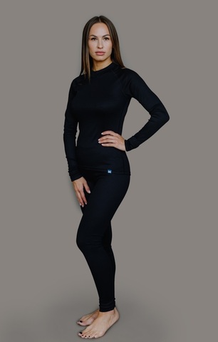 Nordski Warm комплект термобелья женский black