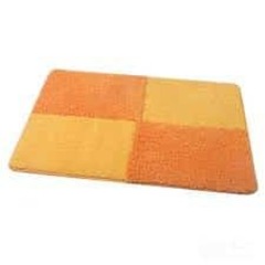 MA0601G (оранжевый-orange) Коврик для ванной 1-ый (50х70см) (к/к 24)