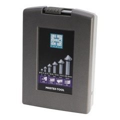 Набор зенковок 90° 6,3-20,5мм 3z HSSE-Co5 6шт H-Tools 745806EHT