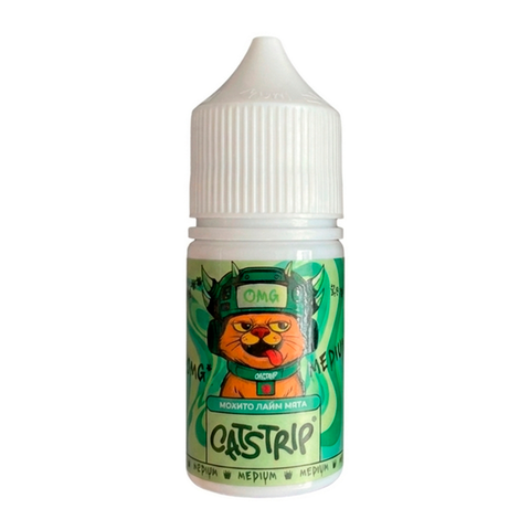 Жидкость CATSTRIP Salt 2% 30 ml - Мохито Лайм Мята